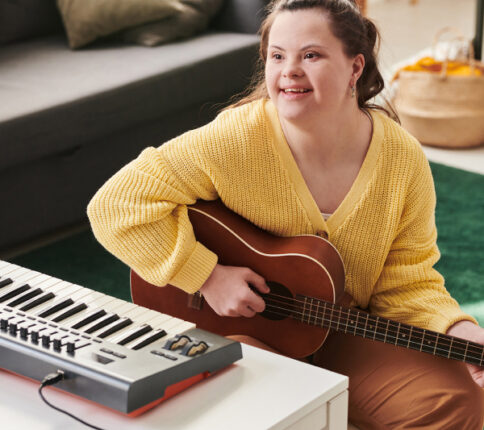 Person in a wheelchair listening to music 2023 11 27 04 52 16 utc 1